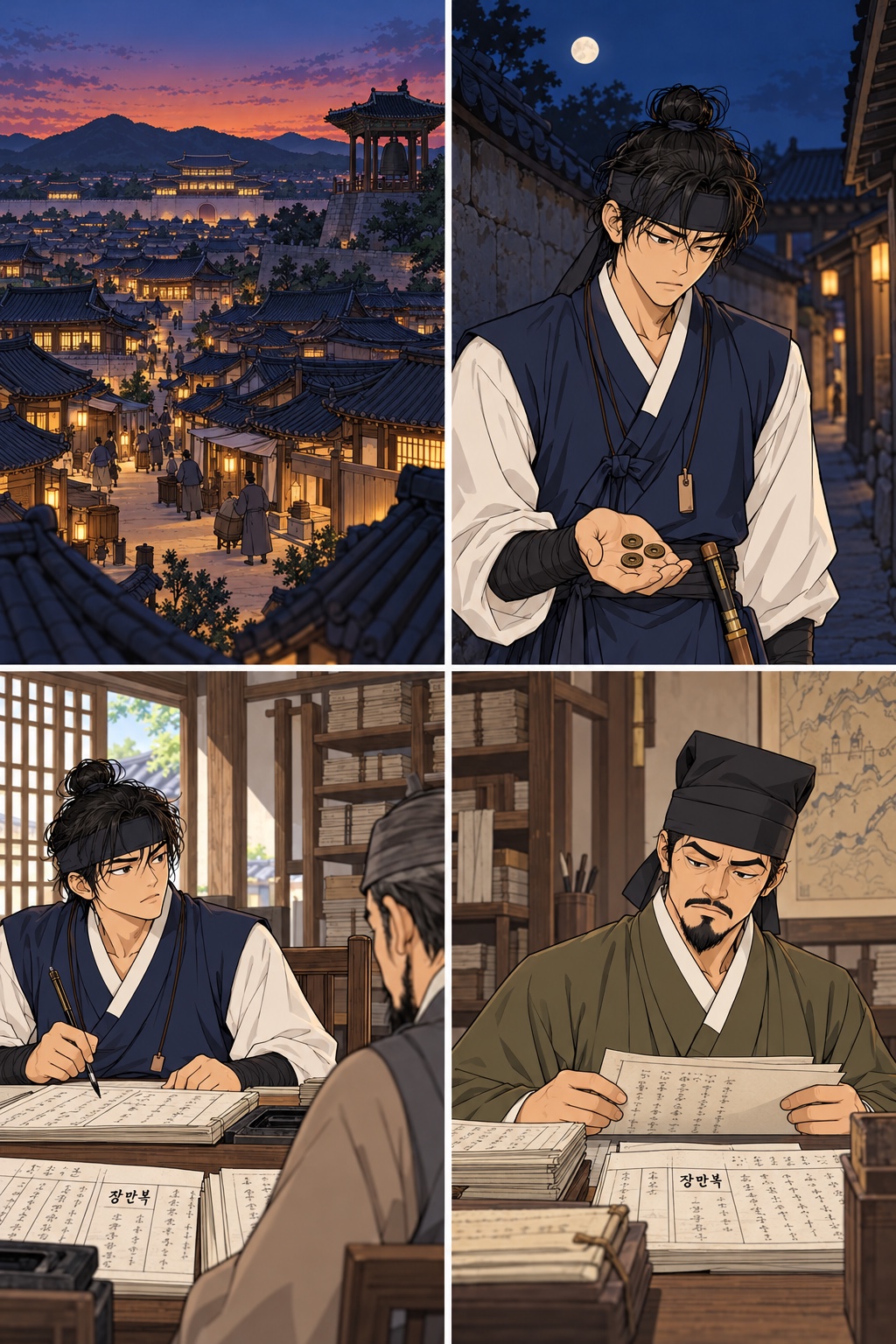 1컷. 한양, 통금