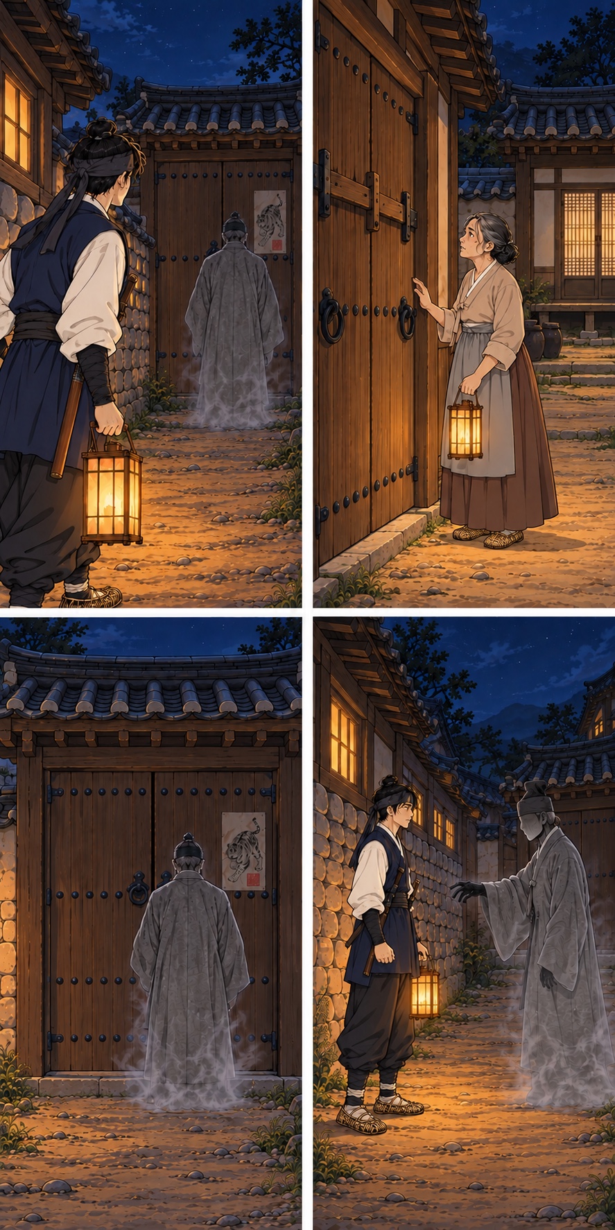 62컷. 문 안의 목소리