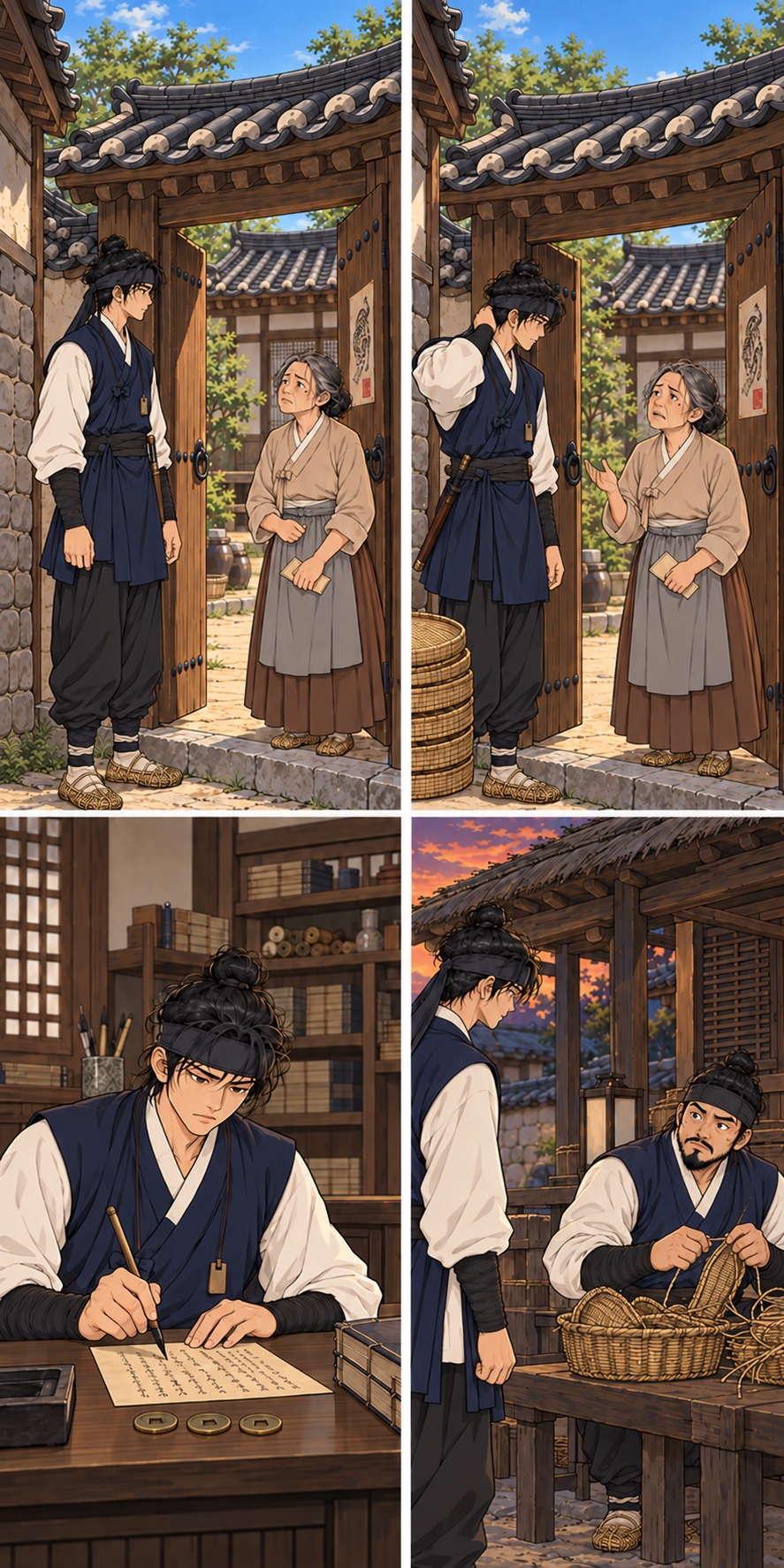 11컷. 베껴 쓰다